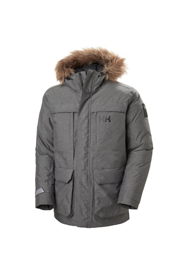 Parka Helly Hansen Nordsjo. Kolor: szary. Sezon: zima