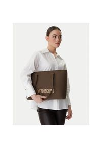 Love Moschino - Torebka LOVE MOSCHINO. Kolor: brązowy #1