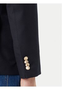 TOMMY HILFIGER - Tommy Hilfiger Marynarka Pennu Crest Club MW0MW41807 Granatowy Slim Fit. Kolor: niebieski. Materiał: wełna #6