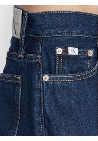 Calvin Klein Jeans Jeansy J20J220116 Niebieski Mom Fit. Kolor: niebieski