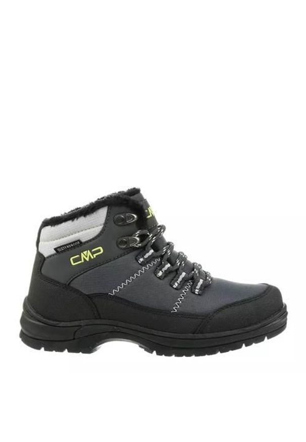 Buty do chodzenia dla dzieci CMP Kids Annuuk. Wysokość cholewki: za kostkę. Zapięcie: sznurówki. Kolor: czarny, szary, brązowy, wielokolorowy. Materiał: syntetyk, tkanina, materiał. Szerokość cholewki: normalna. Sport: turystyka piesza