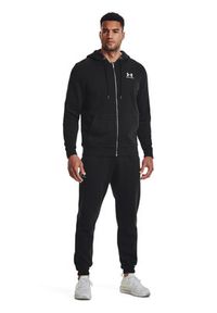 Under Armour Spodnie dresowe UA Essential Fleece Jogger 1373882 Czarny Regular Fit. Kolor: czarny. Materiał: dresówka #5