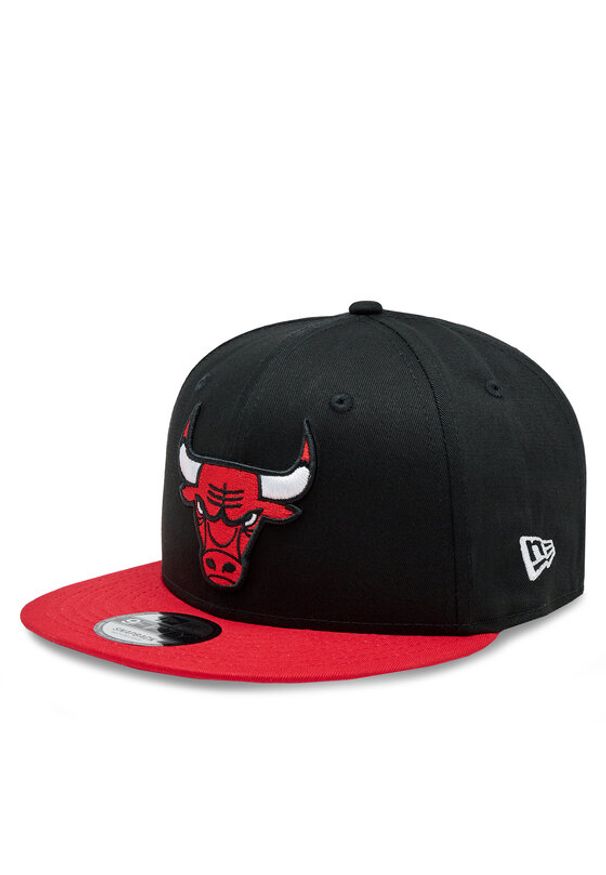 New Era Czapka Contrst Side Patch 950 Bulls 60364385 Czarny. Kolor: czarny. Materiał: materiał, bawełna