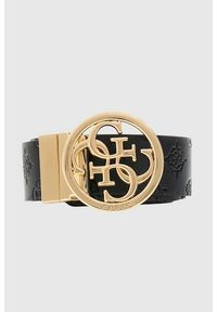 Guess - GUESS Pasek damski Phoebe H35. Kolor: czarny