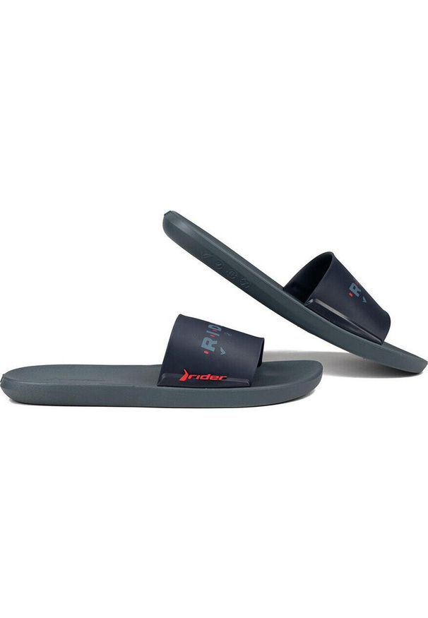 Klapki basenowe męskie Rider Graphics. Kolor: niebieski. Sport: pływanie