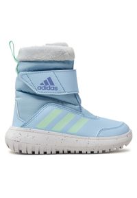 Adidas - Śniegowce adidas. Kolor: niebieski #1