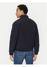 TOMMY HILFIGER - Tommy Hilfiger Kurtka bomber MW0MW37789 Granatowy Regular Fit. Kolor: niebieski. Materiał: syntetyk