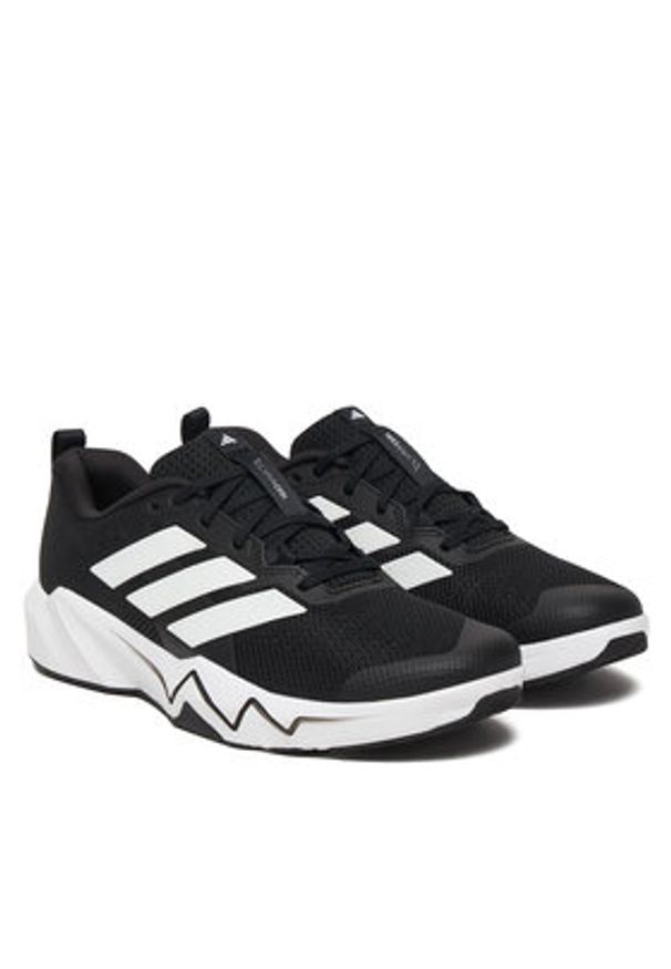 Adidas - adidas Buty na siłownię Rapidmove Go Trainer M JQ3950 Czarny. Kolor: czarny. Materiał: materiał. Sport: fitness