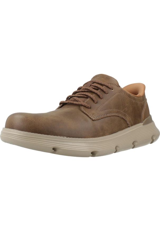 skechers - Buty SKECHERS GARZA - DURAN Brązowy. Kolor: brązowy. Model: Skechers Sport. Sport: turystyka piesza
