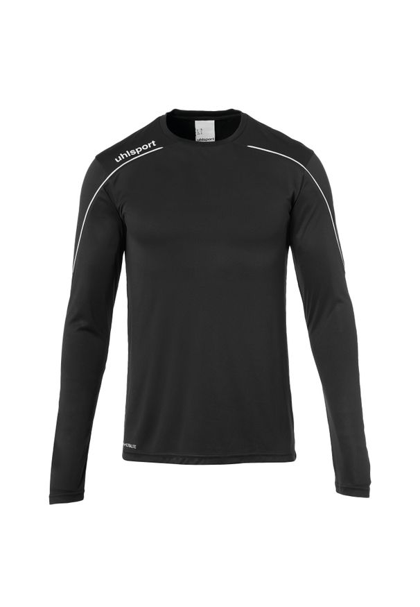 UHLSPORT - Koszulka sportowa męska Uhlsport Stream 22. Kolor: wielokolorowy, biały, czarny. Materiał: poliester. Długość rękawa: długi rękaw. Długość: długie. Sport: piłka nożna