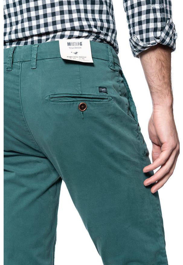 Spodnie Męskie Mustang Cigarette Chino Dark Sapphire 1010878 4136