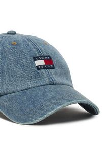Tommy Jeans Czapka z daszkiem Tjw Heritage Denim Cap AW0AW18578 Niebieski. Kolor: niebieski. Materiał: bawełna #3