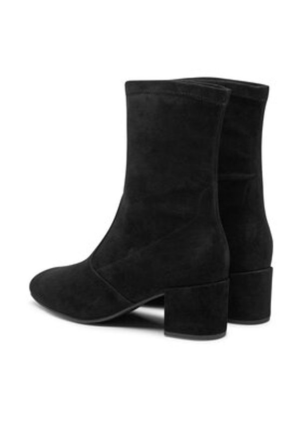 HÖGL Botki Delicate 8-134142 Czarny. Kolor: czarny. Materiał: skóra, zamsz