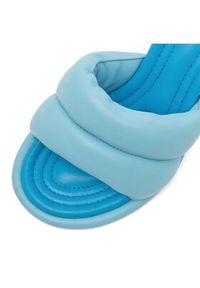 Gino Rossi Klapki VITORIA-01 Niebieski. Kolor: niebieski. Materiał: skóra #9
