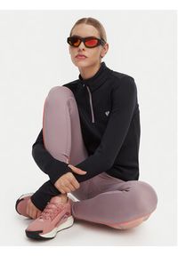 Roxy Koszulka techniczna Waves Of Warmth Tech Top ERJFT05033 Czarny Regular Fit. Kolor: czarny. Materiał: syntetyk #6