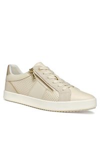 Geox Sneakersy D Blomiee D366HE 05422 C1S5V Beżowy. Kolor: beżowy. Materiał: skóra #3