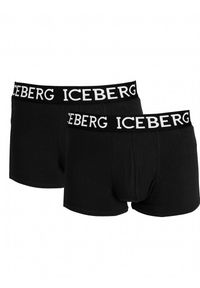 Iceberg Bokserki "2-Pack" | ICE1UTR02 | Mężczyzna | Czarny. Kolor: czarny. Materiał: bawełna, elastan #2
