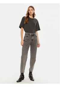 Mustang Jeansy Charlotte 1015989 Szary Mom Fit. Kolor: szary