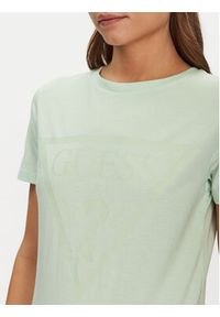 Guess T-Shirt V2YI07 K8HM0 Zielony Regular Fit. Kolor: zielony. Materiał: bawełna