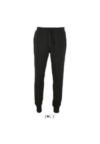SOL'S - Spodnie do biegania Sol's Jake. Kolor: czarny. Materiał: dresówka. Długość: długie #1
