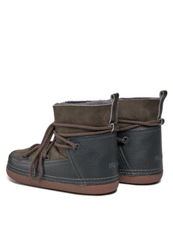 Inuikii Śniegowce Classic 55101-001 Brązowy. Kolor: brązowy. Materiał: zamsz, skóra
