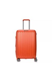 SWISSBAGS - Walizka na kółkach SwissBags Cosmos pomarańczowa - duża 105 l. Kolor: pomarańczowy. Styl: klasyczny #1