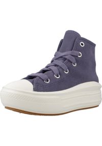 Converse - Kapcie CONVERSE MOVE HI Fioletowy. Okazja: na co dzień. Kolor: fioletowy. Materiał: tkanina