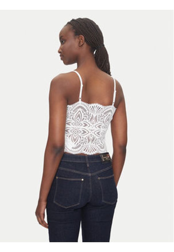Morgan Top 242-BINGO Écru Slim Fit. Materiał: syntetyk