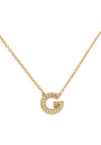 Guess Naszyjnik JUBN05 441JW Złoty. Materiał: metalowe. Kolor: złoty