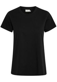 Kaffe T-Shirt Kamarin 10506137 Czarny Regular Fit. Kolor: czarny. Materiał: bawełna