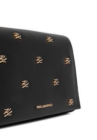 Karl Lagerfeld - KARL LAGERFELD Torebka A4W30110 Czarny. Kolor: czarny. Materiał: skórzane #4