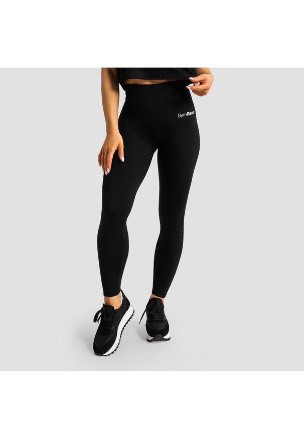GYMBEAM - Legginsy GymBeam Limitless 76165. Kolor: czarny. Sport: fitness