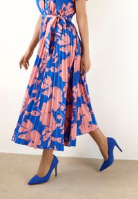 Born2be - Niebieskie Klasyczne Szpilki Vices z Wkładką ze Skóry Naturalnej Ennoriel. Kolor: niebieski. Materiał: skóra. Obcas: na szpilce. Styl: klasyczny #7