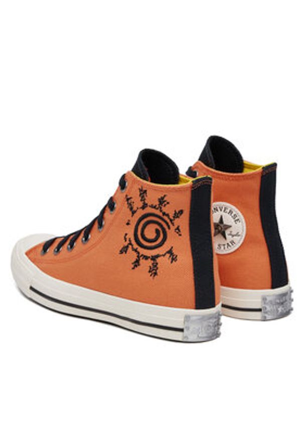 Converse Trampki Naruto Chuck Taylor All Star A14836C Pomarańczowy. Kolor: pomarańczowy. Materiał: materiał