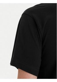 Versace Jeans Couture T-Shirt 80GAHT05 CJ00T Czarny Regular Fit. Kolor: czarny. Materiał: bawełna #3