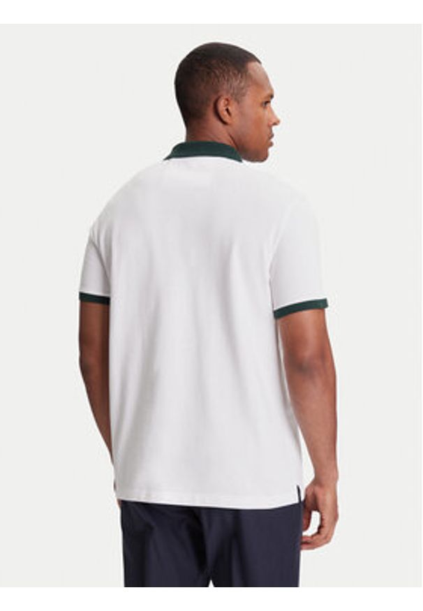 Guess Polo M5YP03 KCJV1 Biały Regular Fit. Typ kołnierza: polo. Kolor: biały. Materiał: bawełna