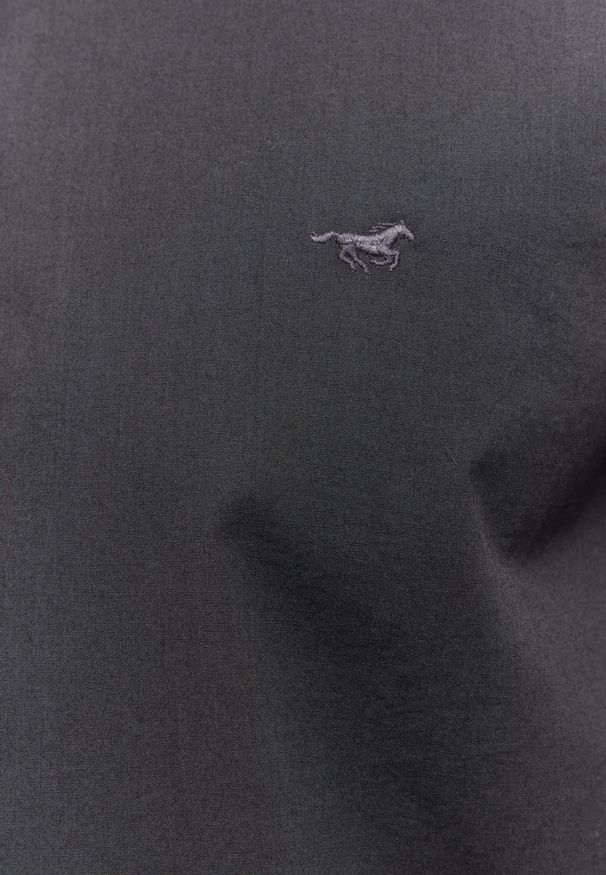 Mustang - MUSTANG CANTON MĘSKA KOSZULA NA GUZIKI ELEGANCKA PIRATE BLACK 1015618 4088. Styl: elegancki