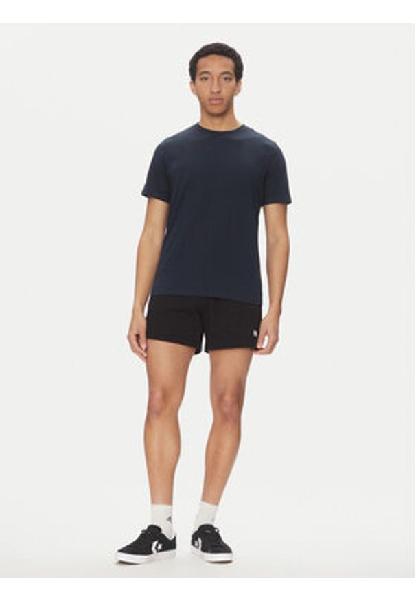 Helly Hansen T-Shirt Crew 34551 Granatowy Regular Fit. Kolor: niebieski. Materiał: bawełna