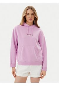 Volcom Bluza Spikstone B4112507 Fioletowy Classic Fit. Kolor: fioletowy. Materiał: bawełna