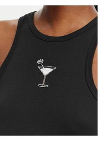 Hugo - HUGO Top Dimartini B 50560792 Czarny Slim Fit. Kolor: czarny. Materiał: bawełna #5