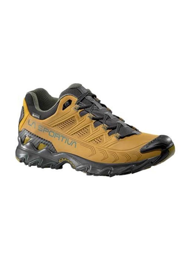 LA SPORTIVA - Buty trekkingowe męskie La Sportiva Ultra Raptor Ii Leather Gtx. Zapięcie: sznurówki. Kolor: żółty. Materiał: materiał. Szerokość cholewki: normalna. Sport: turystyka piesza