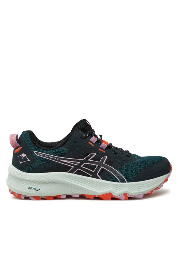 Asics Buty do biegania Trabuco Terra 21012B427 Zielony. Kolor: zielony. Materiał: mesh, materiał