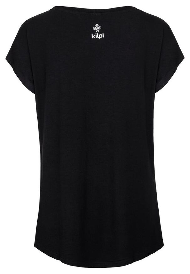 Damski t-shirt Kilpi ROISIN-W. Kolor: czarny. Sport: turystyka piesza