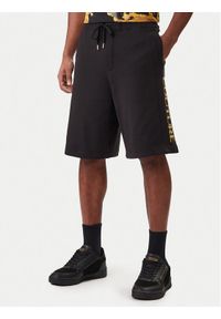 Versace Jeans Couture Szorty sportowe 80GADT00 CF01T Czarny Regular Fit. Kolor: czarny. Materiał: bawełna. Styl: sportowy #1