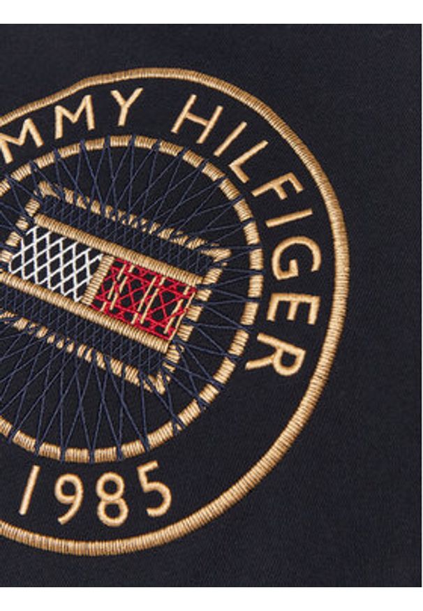 TOMMY HILFIGER - Tommy Hilfiger Bluza Nautical WW0WW42891 Granatowy Regular Fit. Kolor: niebieski. Materiał: bawełna