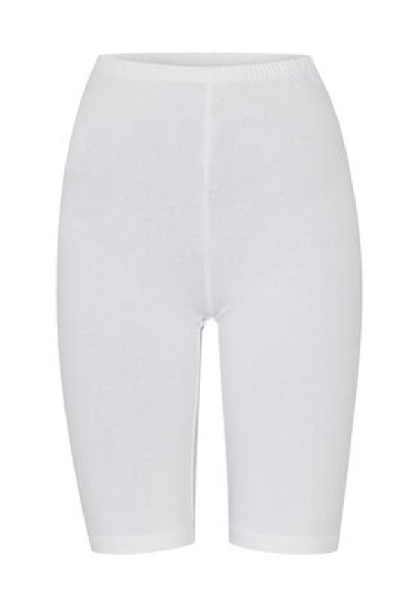 Fransa Kolarki 20601023 Biały Slim Fit. Kolor: biały. Materiał: bawełna