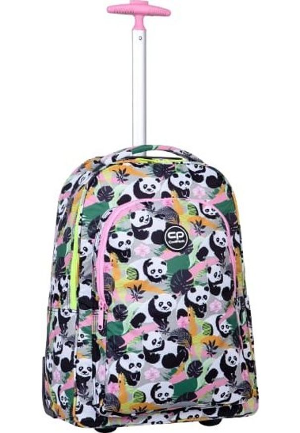 Patio - COOLPACK - ALAN - PLECAK MŁODZIEŻOWY NA KÓŁKACH - PANDA GANG. Styl: młodzieżowy