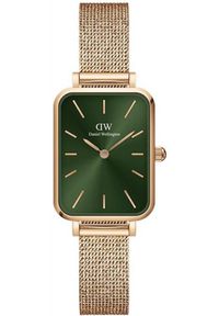 Daniel Wellington - ZEGAREK DAMSKI DANIEL WELLINGTON Quadro Pressed Melrose Emerald 20mm DW00100445+ BOX (zw505n) #1