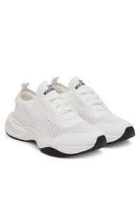 Love Moschino - LOVE MOSCHINO Sneakersy JA15485G0MIYZ100 Biały. Kolor: biały. Materiał: materiał #2