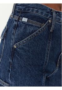 Calvin Klein Jeans Jeansy J20J220634 Granatowy Straight Fit. Kolor: niebieski